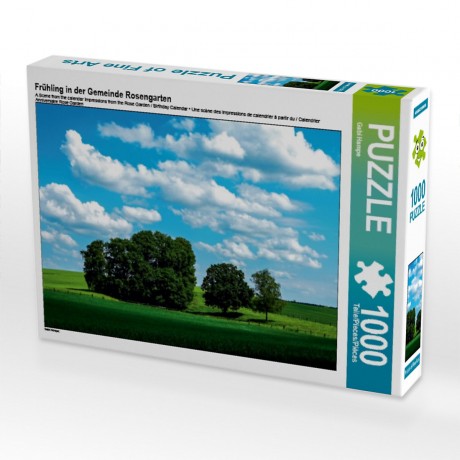 CALVENDO Puzzle CALVENDO Puzzle Fruhling in der Gemeinde Rosengarten Пазл CALVENDO Puzzle Весна в коммуне Розенгартен