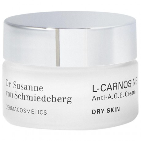 Dr. Susanne von Schmiedeberg L-Carnosine Anti-A.G.E. Cream fur trockene Haut  L-карнозин против A.G.E. Крем для сухой кожи