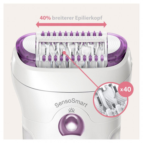 Braun Epilierer quot;Silk-epil 9-735quot; Purple Эпилятор "Силк-эпиль 9-735" Фиолетовый