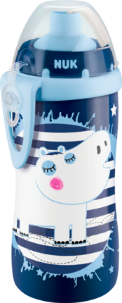 Nuk Flexi Cup Soft-чашка Бегемот 300ml, от 1 года , 1 шт