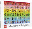 Lego Minifigure Rainbow 1,000-Piece Puzzle Пазл Minifigure Rainbow из 1000 деталей
