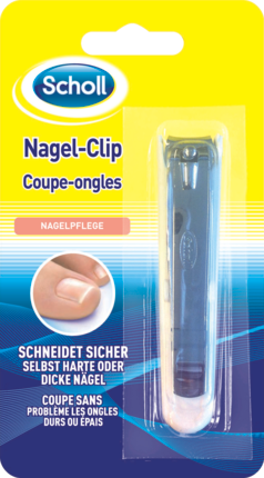 Scholl Ножницы для ногтей компактные, 1 шт