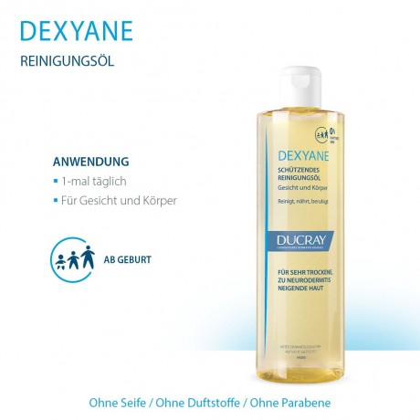 Ducray DEXYANE Reinigungsol schutzend  DEXYANE защитное чистящее масло