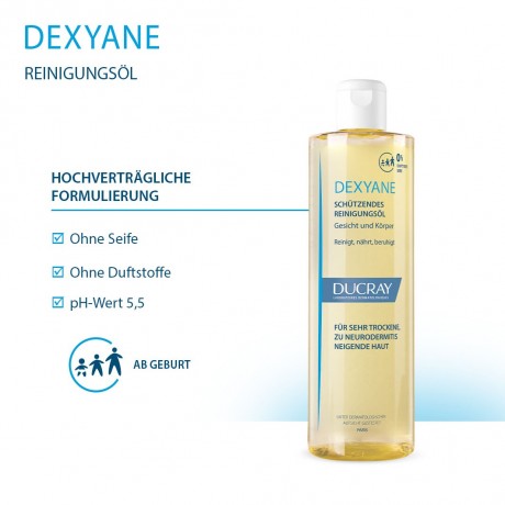 Ducray DEXYANE Reinigungsol schutzend  DEXYANE защитное чистящее масло
