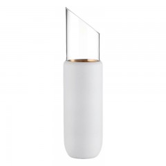 Eisch Eisch Cosmo weiss gold Karaffe Glas - no drop Effekt 1,0 L / 32,8 cm Стекло для графина Eisch Cosmo из белого золота - без эффекта капли 1,0 л / 32,8 см