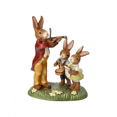 Goebel Goebel Osterklassiker 2022 Die Musikstunde - limited Edition 1.999 Stuck mit Zertifikat h: 16,5 cm Goebel Easter Classic 2022 The Music Lesson - ограниченный выпуск 1999 экземпляров с сертификатом, высота: 16,5 см.