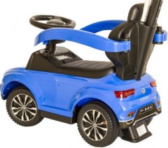 Nativ Babyrutscher VW Kinderfahrzeug mit Schiebestange und Dach Детский автомобиль Baby Slide VW с ручкой и крышей