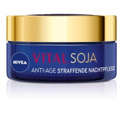 Nivea Vital Soja Anti-Age Straffende Nachtpflege  Vital Soya 50ml Омолаживающий Ночной Укрепляющий Крем