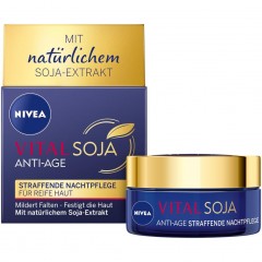 Nivea Vital Soja Anti-Age Straffende Nachtpflege  Vital Soya 50ml Омолаживающий Ночной Укрепляющий Крем