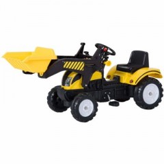 HOMCOM Trettraktor mit Fontlader Педальный трактор с фронтальным погрузчиком