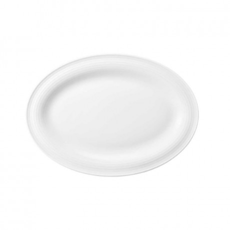Seltmann Weiden Seltmann Weiden Beat Weiss Servierplatte schmal 25 x 18 cm Seltmann Weiden Beat Weiss Сервировочная тарелка узкая 25 x 18 см