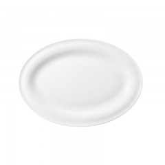 Seltmann Weiden Seltmann Weiden Beat Weiss Servierplatte schmal 25 x 18 cm Seltmann Weiden Beat Weiss Сервировочная тарелка узкая 25 x 18 см