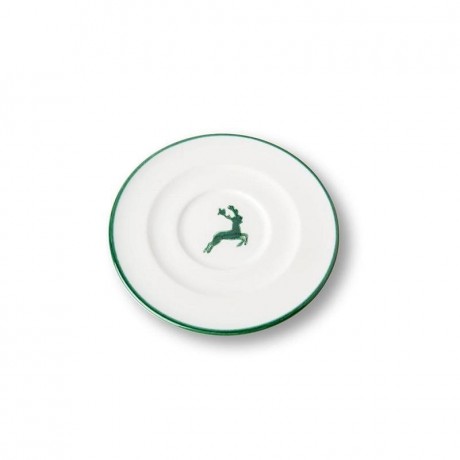Gmundner Keramik Gmundner Keramik Gruner Hirsch Cappuccino-Untertasse Gourmet d: 14 cm Блюдце Gmundner Ceramics Green Deer Cappuccino Gourmet d: 14 см
