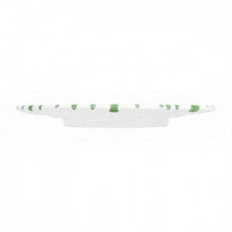 Gmundner Keramik Gmundner Keramik Grungeflammt Kaffee-Untertasse Gourmet d: 16 cm Gmundner Ceramics Кофейное блюдце с зеленым пламенем Gourmet d: 16 см