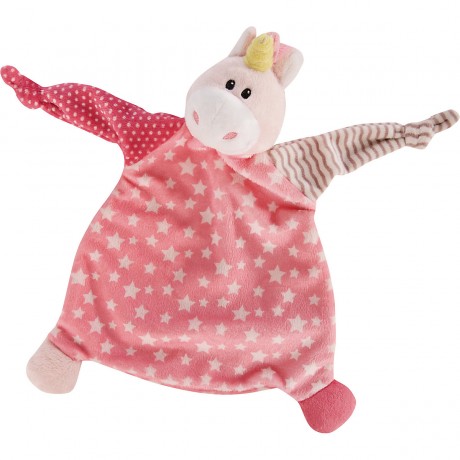 NICI Schmusetuch Einhorn Stupsi 25x25cm (43652) Одеяло единорог Ступси 25х25см (43652)