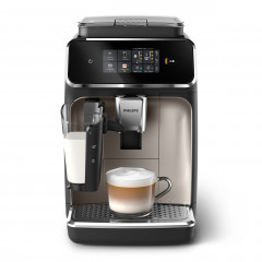 Philips Philips Kaffeevollautomat EP2336/40 2300 Series, 4 Kaffeespezialitaten, mit LatteGo-Milchsystem, Schwarz verchromt  Полностью автоматическая кофемашина Philips EP2336/40 серии 2300, 4 сорта кофе, с молочной системой LatteGo, отделка ерным хромом