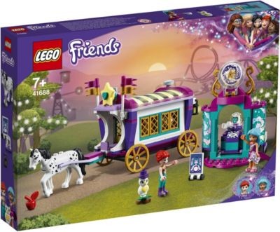 LEGO Friends 4er Set: 41686 Magische Akrobatikshow + 41687 Magische Jahrmarktbuden + 41688 Magischer Wohnwagen + 41689 Magisches Riesenrad mit Rutsche Набор друзей из 4 предметов: 41686 Волшебное акробатическое шоу + 41687 Волшебные ярмарочные будки + 416