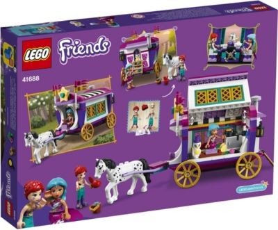 LEGO Friends 4er Set: 41686 Magische Akrobatikshow + 41687 Magische Jahrmarktbuden + 41688 Magischer Wohnwagen + 41689 Magisches Riesenrad mit Rutsche Набор друзей из 4 предметов: 41686 Волшебное акробатическое шоу + 41687 Волшебные ярмарочные будки + 416