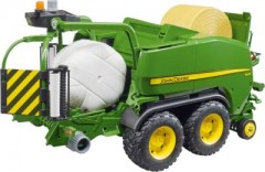 Bruder 02032 John Deere Rundballen- Presswickelkombination C441R 02032 Рулонный пресс-подборщик John Deere C441R с обмотчиком