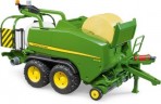 Bruder 02032 John Deere Rundballen- Presswickelkombination C441R 02032 Рулонный пресс-подборщик John Deere C441R с обмотчиком