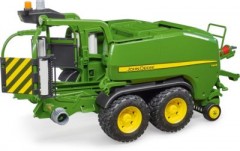 Bruder 02032 John Deere Rundballen- Presswickelkombination C441R 02032 Рулонный пресс-подборщик John Deere C441R с обмотчиком