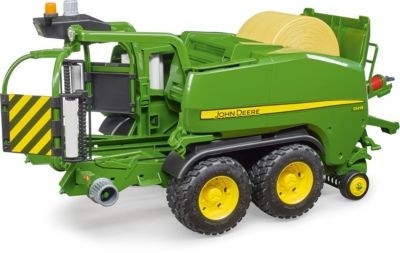 Bruder 02032 John Deere Rundballen- Presswickelkombination C441R 02032 Рулонный пресс-подборщик John Deere C441R с обмотчиком