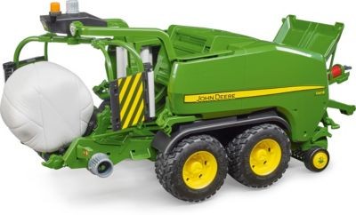 Bruder 02032 John Deere Rundballen- Presswickelkombination C441R 02032 Рулонный пресс-подборщик John Deere C441R с обмотчиком