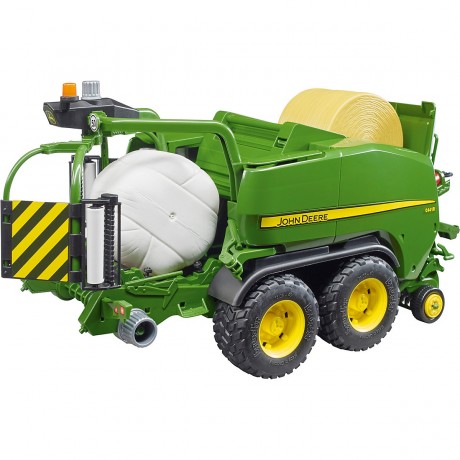 Bruder 02032 John Deere Rundballen- Presswickelkombination C441R 02032 Рулонный пресс-подборщик John Deere C441R с обмотчиком