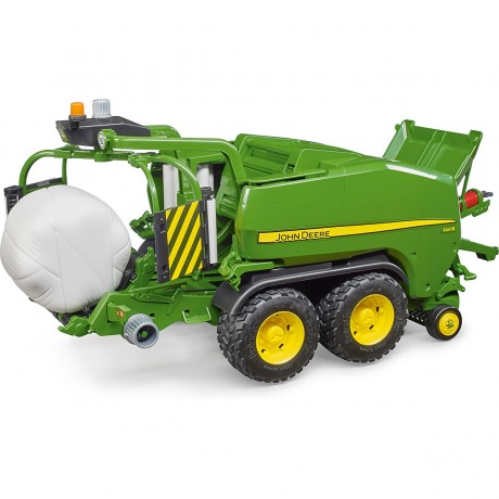 Bruder 02032 John Deere Rundballen- Presswickelkombination C441R 02032 Рулонный пресс-подборщик John Deere C441R с обмотчиком