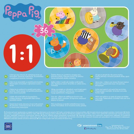 Trefl Memo Peppa Pig Памятка Свинка Пеппа