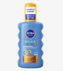 NIVEA SUN Sonnenspray Schutz &amp; Bräune LSF 30, Солнцезащитный спрей для защиты от загара SPF 30, 200 мл