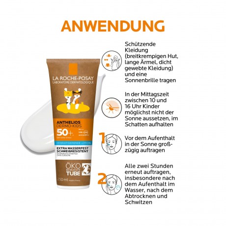 La Roche-Posay ROCHE-POSAY Anthelios Dermo Kids Milch LSF 50+  Детское молочко ROCHE-POSAY Anthelios Dermo SPF 50+