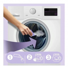 Lenor Wascheparfum Light, Lavendel &amp; Seidenbaumblute, 160 g, Парфюм для стирки в гранулах Лаванда и цветы шелкового дерева, 160 г