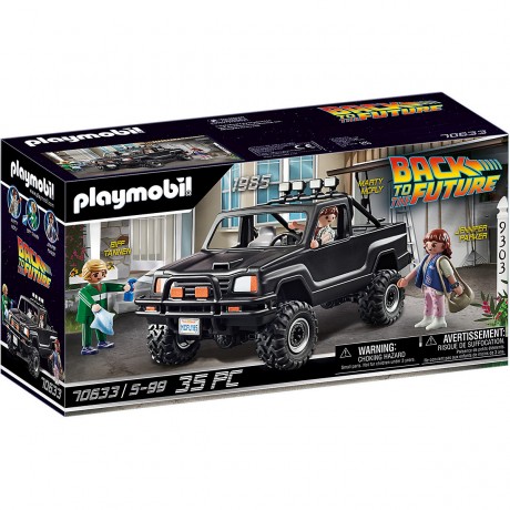 PLAYMOBIL PLAYMOBIL 2er Set: 70633 Back to the Future Marty?s Pick-up Truck + 70634 Back to the Future Part II Verfolgung mit Hoverboard PLAYMOBIL Набор из 2 предметов: 70633 Пикап Марти «Назад в будущее» + 70634 Погоня «Назад в будущее