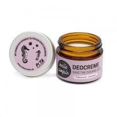 Hello Simple Deocreme Save the Oceans Palmarosa-Lavendel 50g  Крем-дезодорант Save the Oceans Лаванда пальмароза 50г