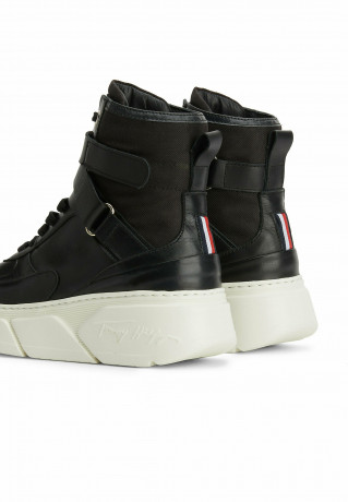 Tommy Hilfiger CHUNKY  High-top trainers black CHUNKY Высокие кроссовки черный