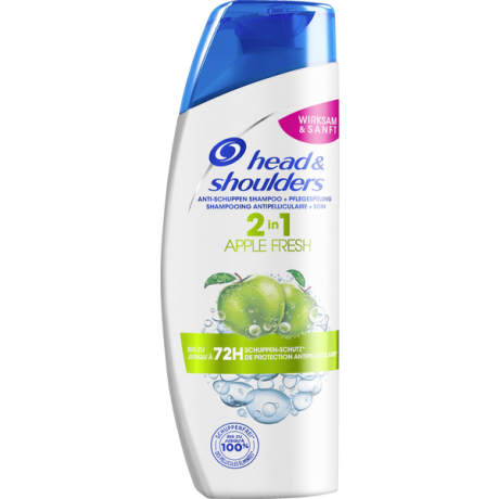 head & shoulders Anti-Schuppen Shampoo 2in1 Apple Fresh,  Шампунь против перхоти 2в1 Яблочная Свежесть, 250 мл