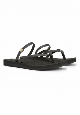 Tommy Hilfiger TH MONOGRAM STRAPPY  T-bar sandals black TH MONOGRAM STRAPPY Сандалии с Т-образной перемычкой черный