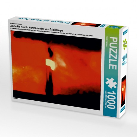 CALVENDO Puzzle CALVENDO Puzzle Abstrakte Nacht Пазл CALVENDO Puzzle Абстрактная ночь