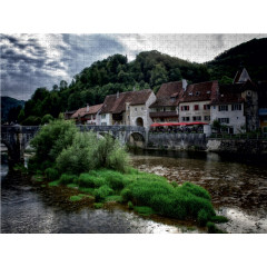 CALVENDO Puzzle CALVENDO Puzzle Saint-Ursanne Пазл CALVENDO Пазл Saint-Ursanne