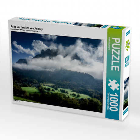 CALVENDO Puzzle CALVENDO Puzzle Rund um den See von Annecy Пазл CALVENDO Puzzle Around Lake Annecy