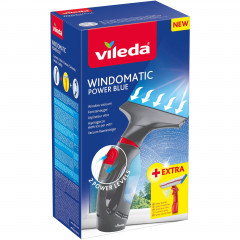 Vileda Vileda Nass-Trocken-Akkusauger Vileda Windomatic Power Blue, Fenstersauger  Беспроводной пылесос Vileda для влажной и сухой уборки Vileda Windomatic Power Blue, пылесос для окон