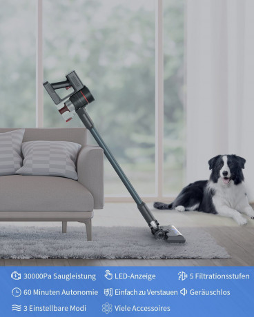 Redkey Redkey Akku-Handstaubsauger P9, 480,00 W, beutellos, 30KPa Hohe Saugleistung, 8 in 1 staubsauger kabellos mit LED-Burste  Беспроводной ручной пылесос Redkey P9, 480,00 Вт, без мешка, высокая мощность всасывания 30 кПа, беспроводной пылесос 8 в 1 со