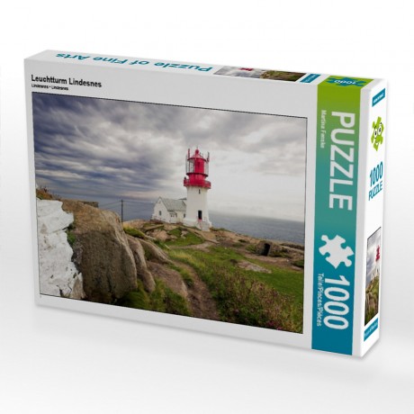 CALVENDO Puzzle CALVENDO Puzzle Leuchtturm Lindesnes Пазл CALVENDO Puzzle Маяк Линдеснес