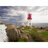 CALVENDO Puzzle CALVENDO Puzzle Leuchtturm Lindesnes Пазл CALVENDO Puzzle Маяк Линдеснес
