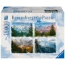 Ravensburger Premium-Puzzle Marchenschloss in 4 Jahreszeiten Премиум пазл сказочный замок в 4 сезонах