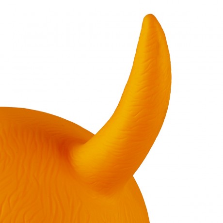 relaxdays 1 x Hupftier Hund gelb 1 x желтая копытная собака