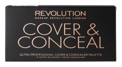 Makeup Revolution Cover &amp; Conceal Concealer Palette Паллетка консилеров, 10г.