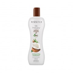 Biosilk Silk Therapy with Natural Coconut Oil Moisturizing Conditioner  Шелковая терапия с увлажняющим кондиционером с натуральным кокосовым маслом