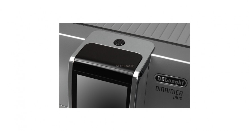 DeLonghi DeLonghi Dinamica Plus ECAM 370.85.SB, Vollautomat silber/schwarz  silber, schwarz DeLonghi Dinamica Plus ECAM 370.85.SB, полностью автоматический серебристый/черный